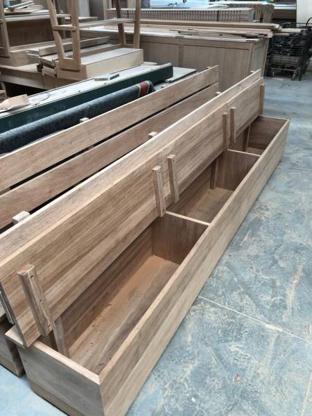 Banc en bois sur mesure à Marseille