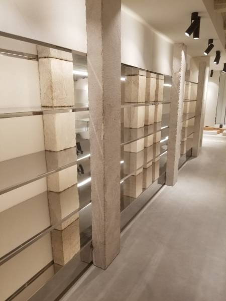 Aménagement sur mesure de la boutique Golden Goose rue Francis Davso à Marseille 13001