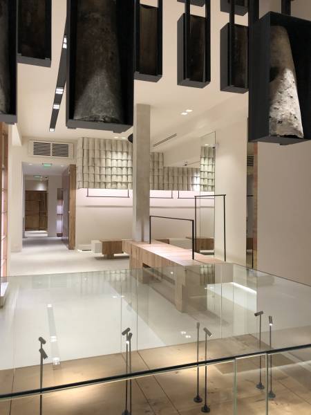 Aménagement sur mesure de la boutique Lulli sur la Toile sur Davso Marseille 13001