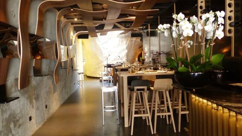 Aménagement sur mesure du restaurant Damassant à Bonifacio en Corse